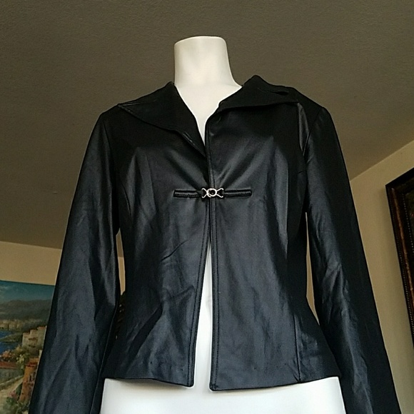 VINTAGE LIGHTWEIGHT BLACK JACKET - Picture 1 of 6